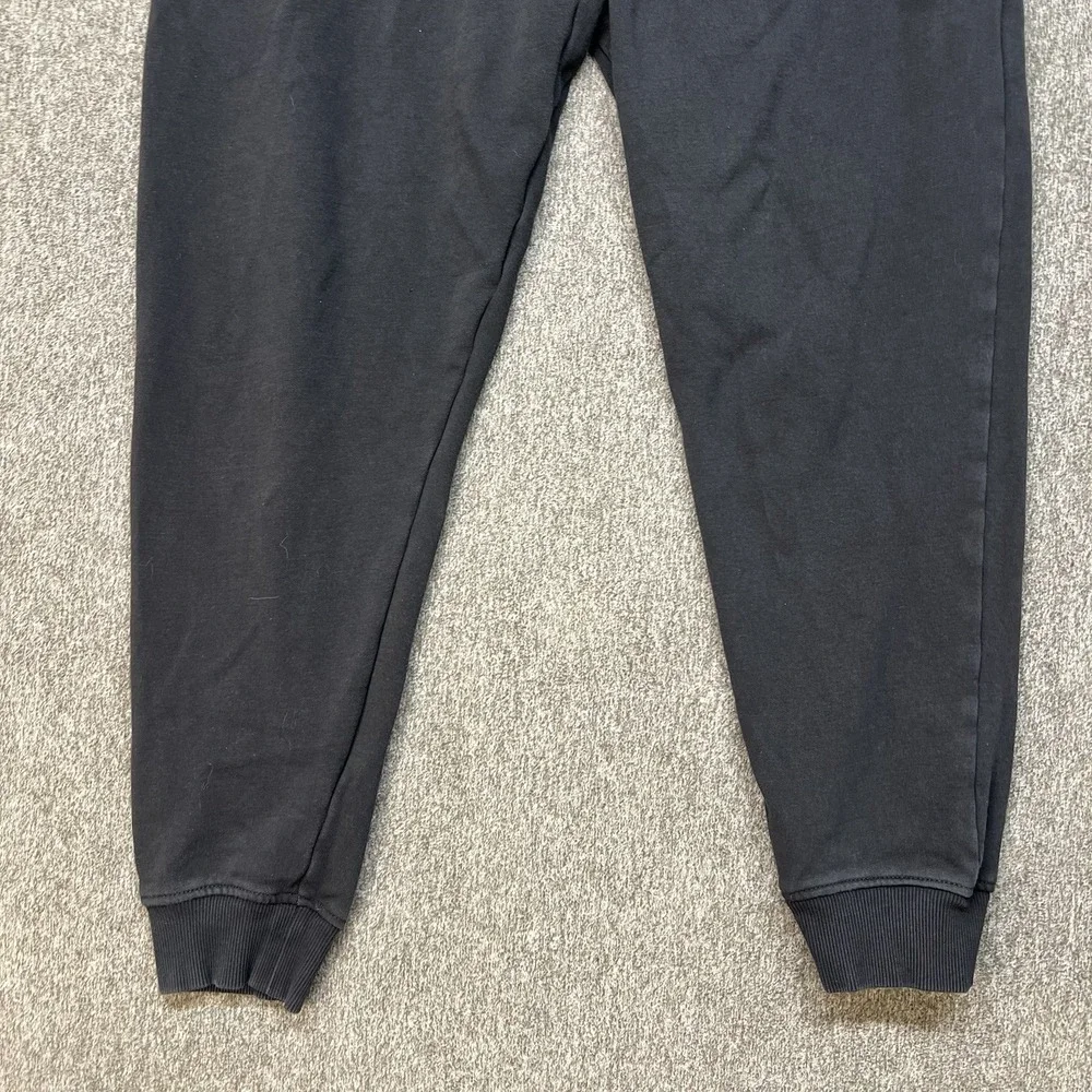 Men's Gymshark Crest Sweatpant Jogger XL Blue Workout‎ Drawstring Tapered (051)